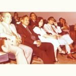 مع معالي وزير الثقافة والاعلام الاردني فواز شرف  الاردن  ١٩٨٠
